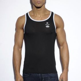 Фото Мужская майка черная ES COLLECTION TANK-TOP Black ES4-M201