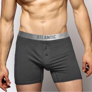 Фото Мужские трусы боксеры графитовые ATLANTIC Pima Cotton BMB-005