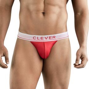 Фото Мужские трусы танга красные Clever CIRCON BRIEF 177205