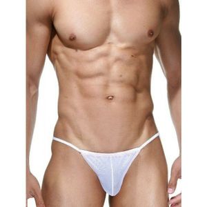Фото Мужские трусы стринги белые LaBlinque LB15249