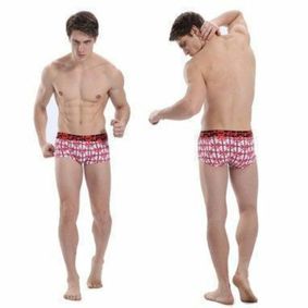 Фото  Мужские трусы хипсы ZPOH Red Hearts Boxer