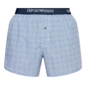 Фото Мужские трусы-шорты голубые Emporio Armani 110991_4F576 20611