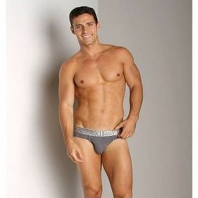 Фото Мужские трусы слипы серые 2xist Sport Brief Grey XIS0001