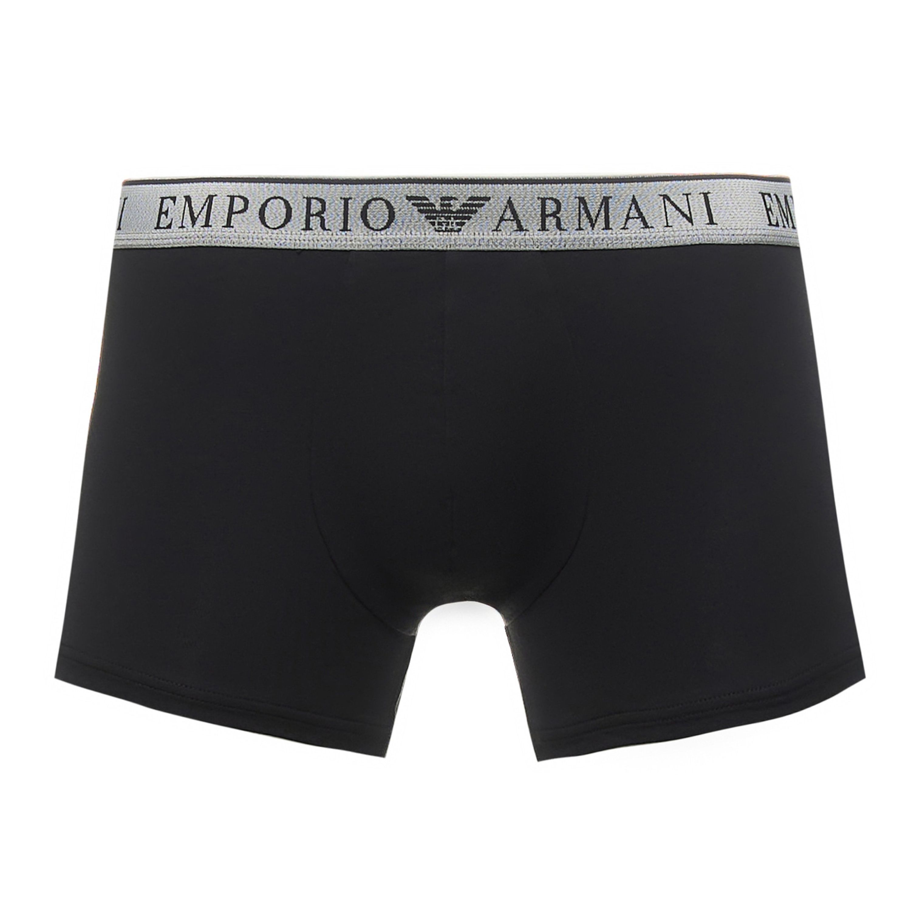 Набор мужских трусов хипсов 2в1 (черный, белый) Emporio Armani 111769_4F720 10320 фото 2