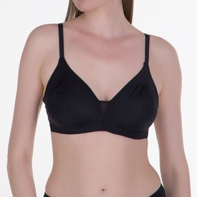 Фото Женский бюстгальтер мягкий черный OROBLU PERFECT FIT VOBT01586