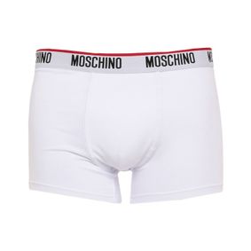 Фото Мужские трусы боксеры белые Moschino