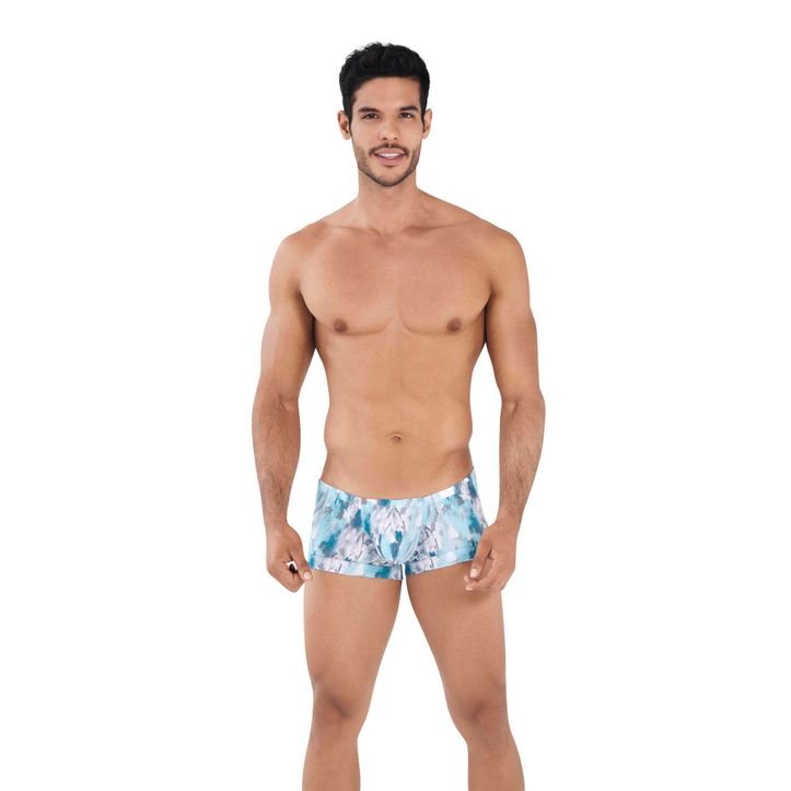 Мужские хипсы серо-голубые Clever FUTURE LATIN BOXER 035313 