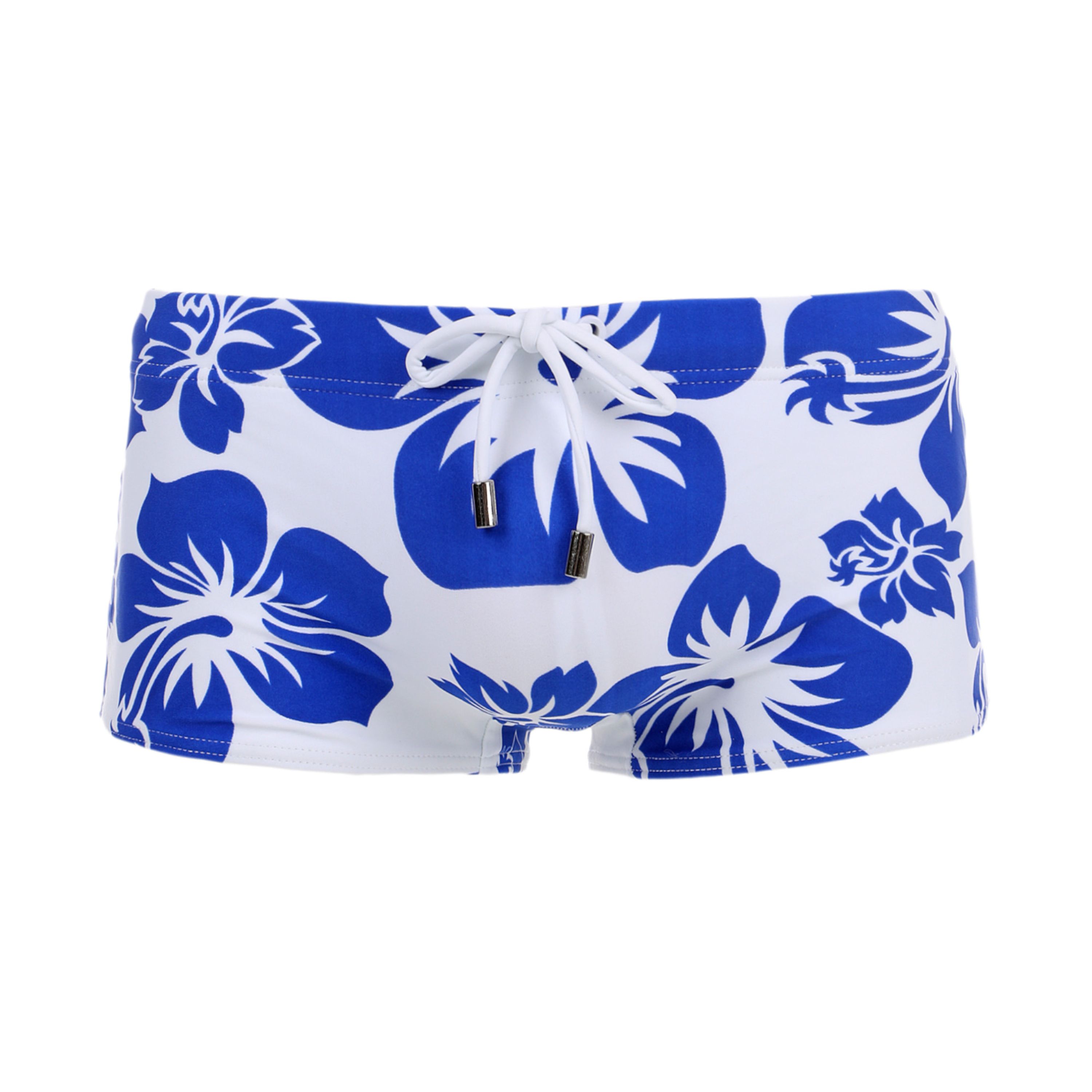 Мужские плавки боксеры бело-голубые Набор 2 штуки Superbody SB52474 фото 2