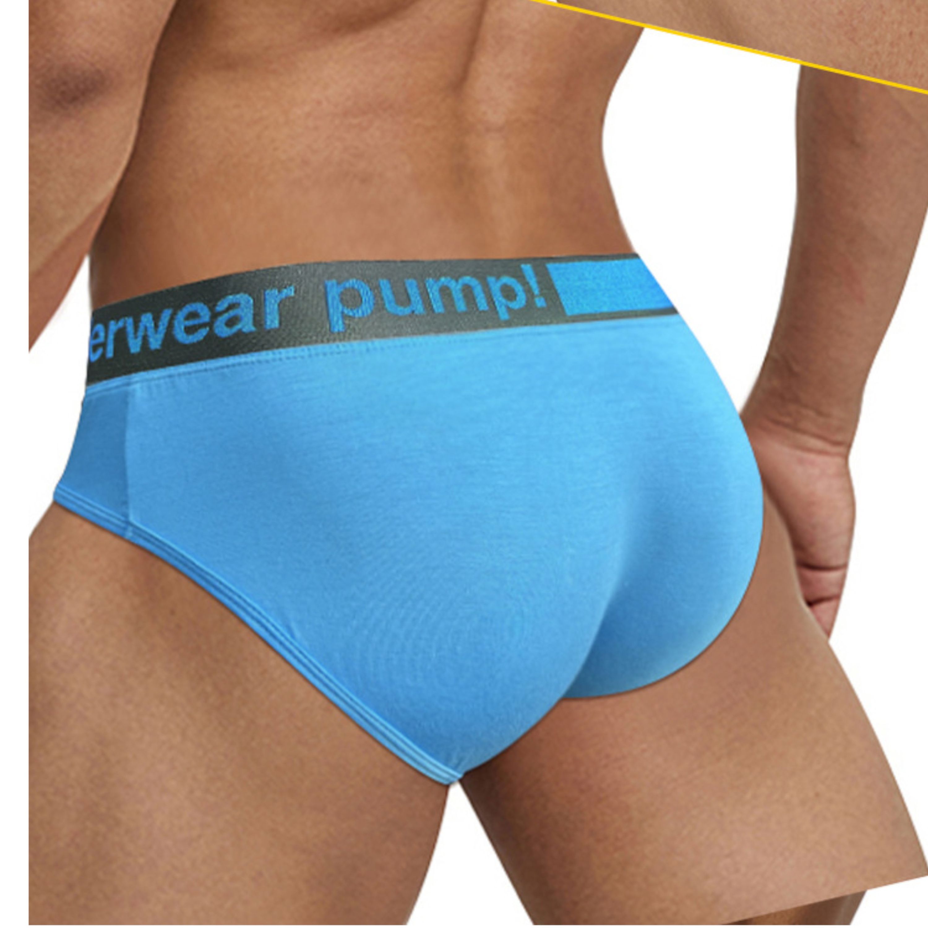 Мужские трусы брифы синие PUMP! MP250-9 фото 3