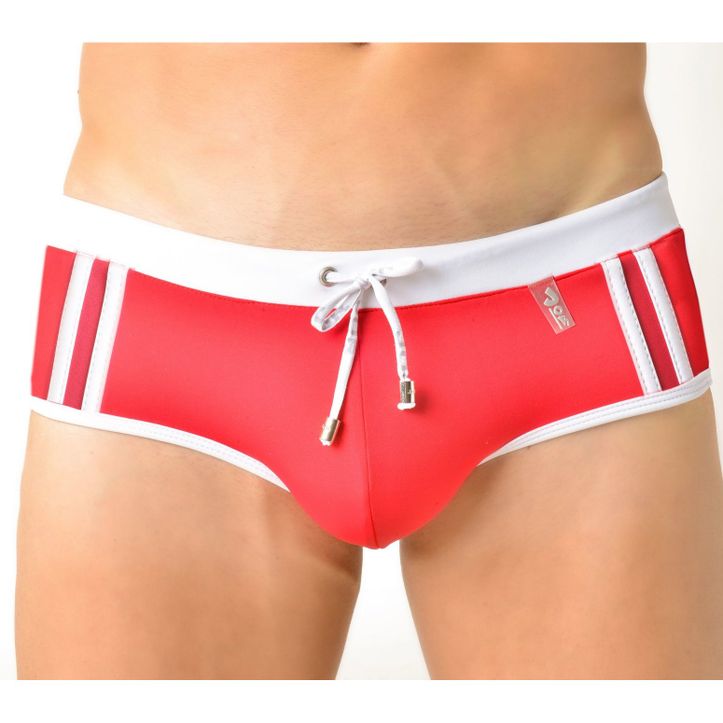 Мужские плавки красные Jor Sport Red фото 2