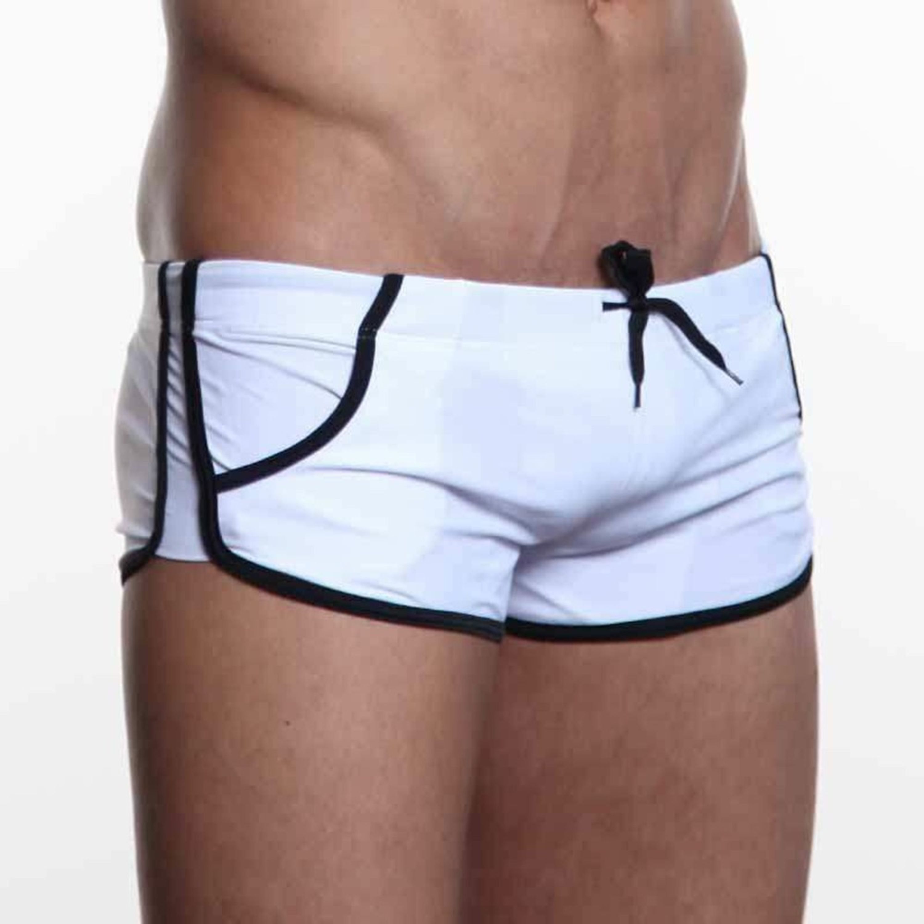 Мужские плавки белые SEOBEAN Swimsuit Trunk White фото 3
