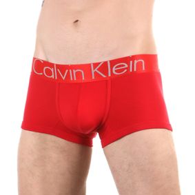 Фото Мужские трусы хипсы красные Calvin Klein