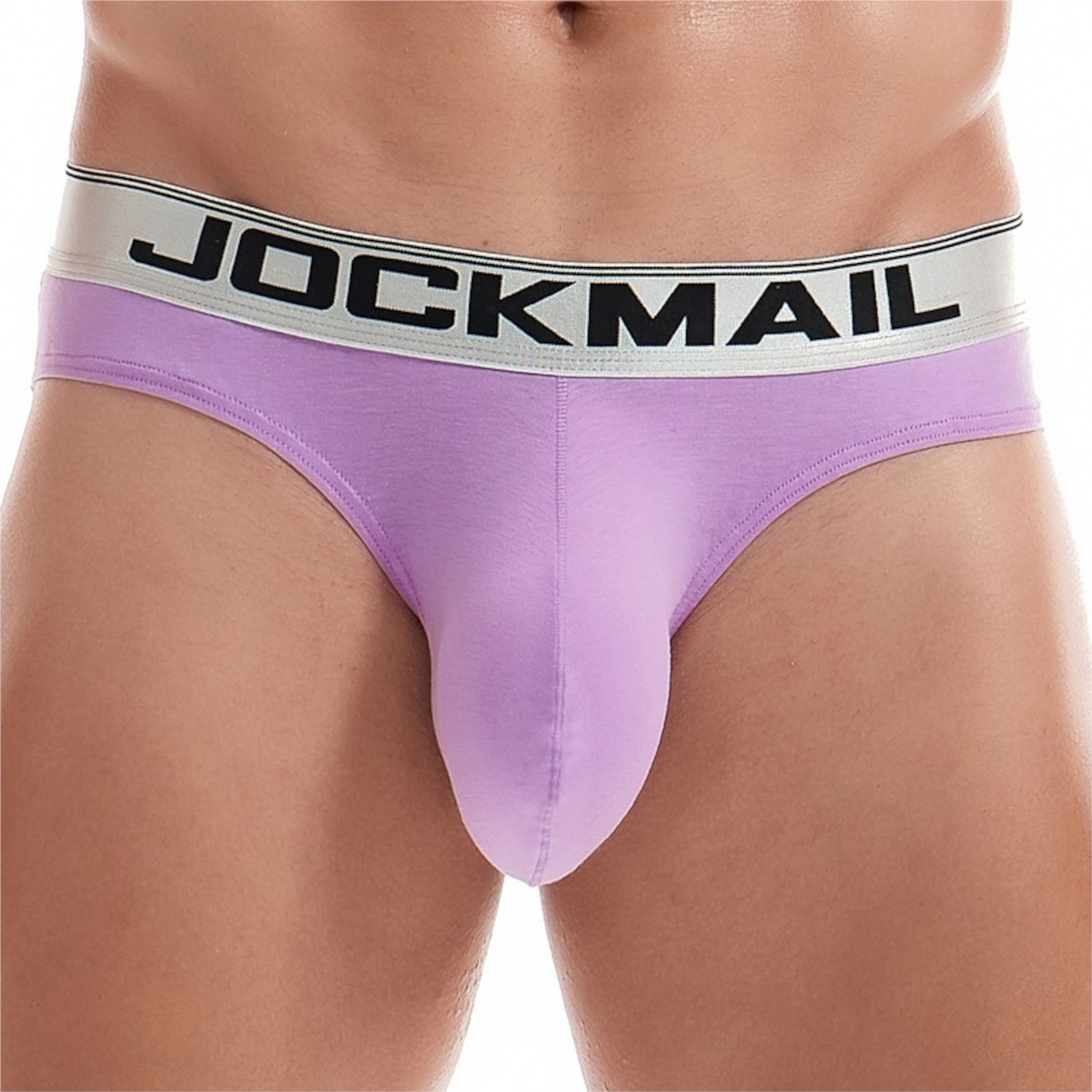 Мужские трусы брифы фиолетовые JOCKMAIL JM2029-5 фото 2