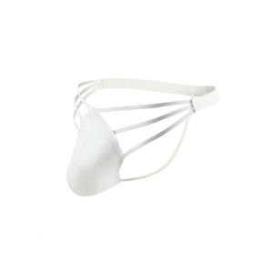 Фото Мужские трусы стринги белые Romeo Rossi RR1022-1