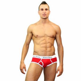 Фото Мужские трусы брифы красные Romeo Rossi RR366-8 Brief