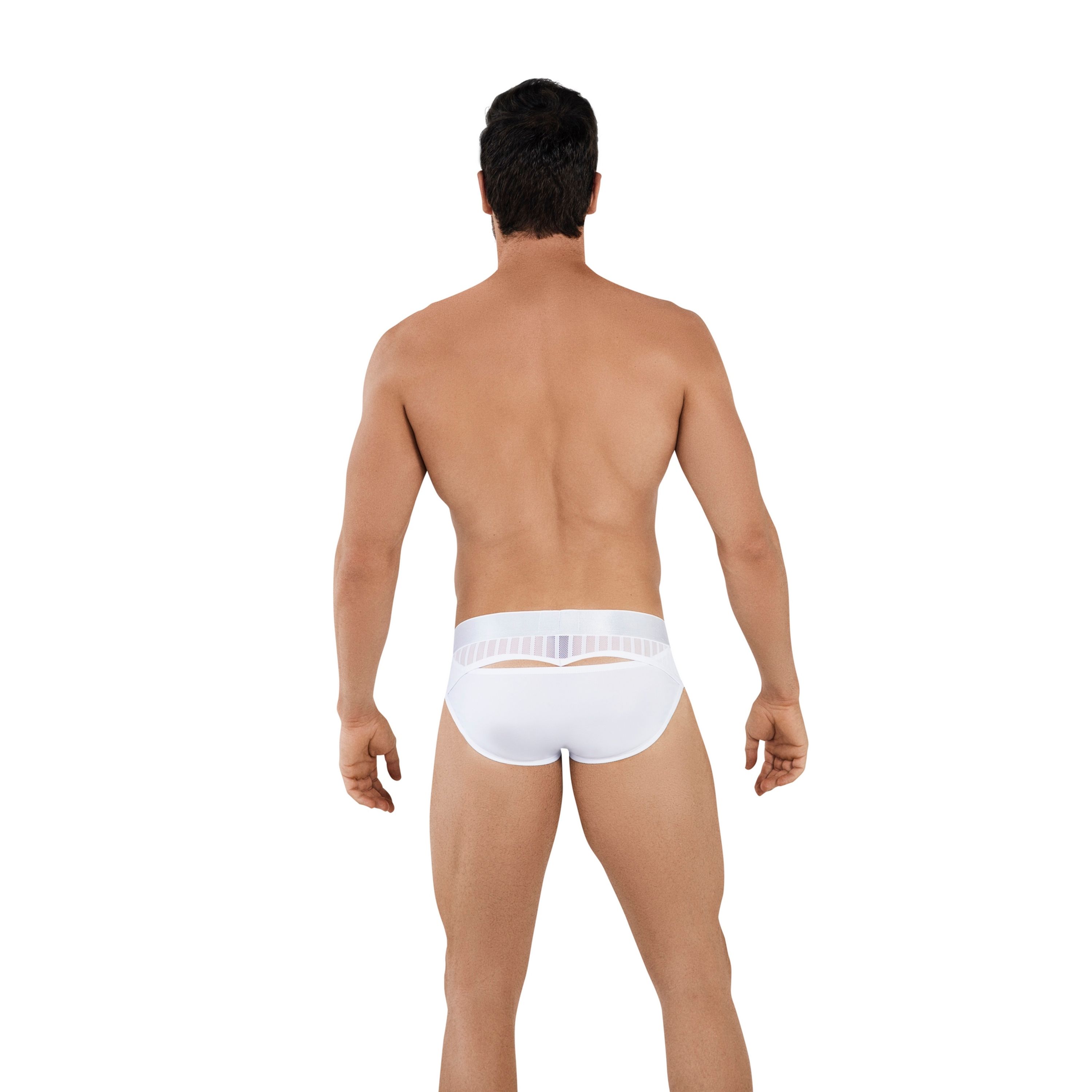 Мужские трусы брифы белые с сетчатыми вставками Clever LUCERNA BRIEF 103301 фото 2