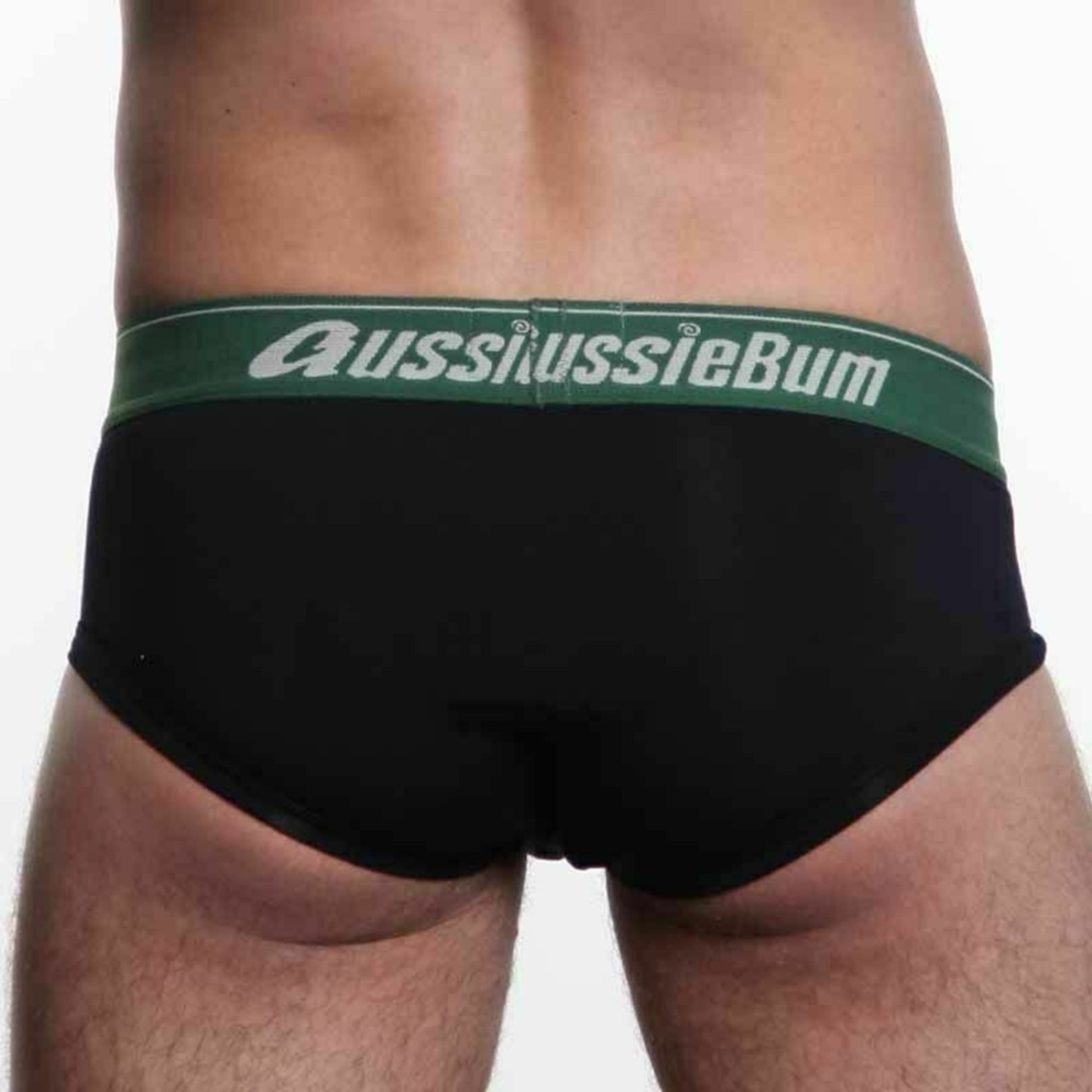 Мужские трусы брифы Aussiebum Cotton Soft Brief Mountain Black AB00278 фото 4