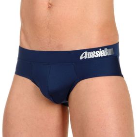 Фото Трусы мужские брифы темно-синие AussieBum