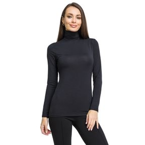 Фото Женский джемпер черный OROBLU Perfect Line VOBT01644
