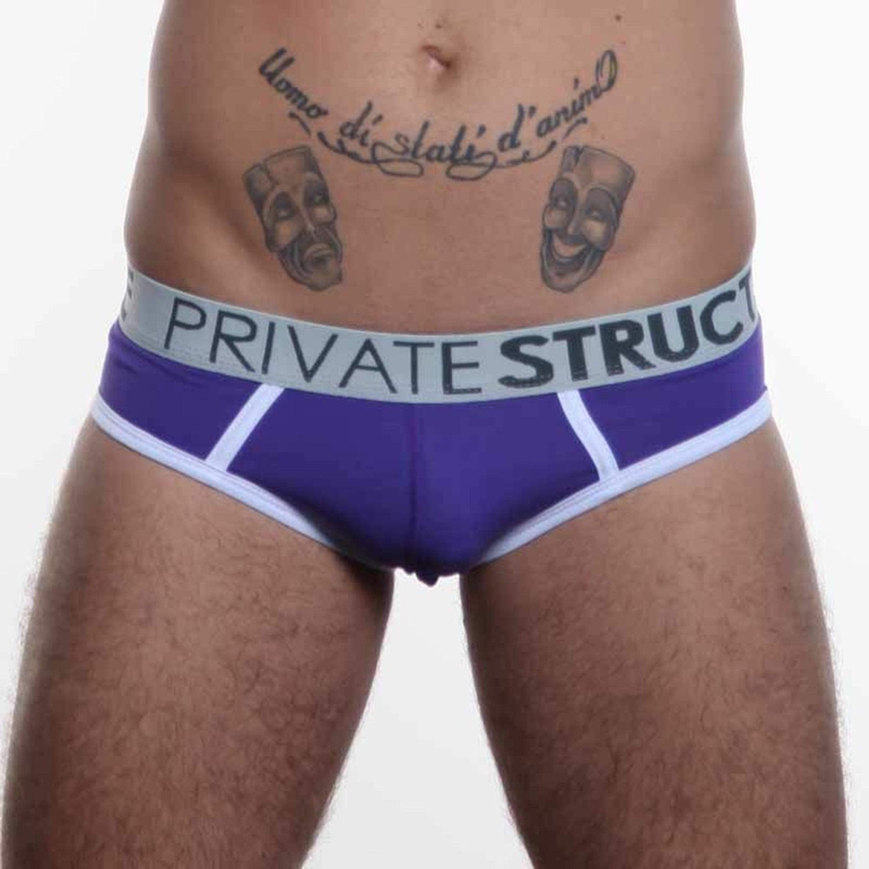 Мужские трусы слипы Private Structure Spectrum Low Rise Brief Violet PST0016 фото 2