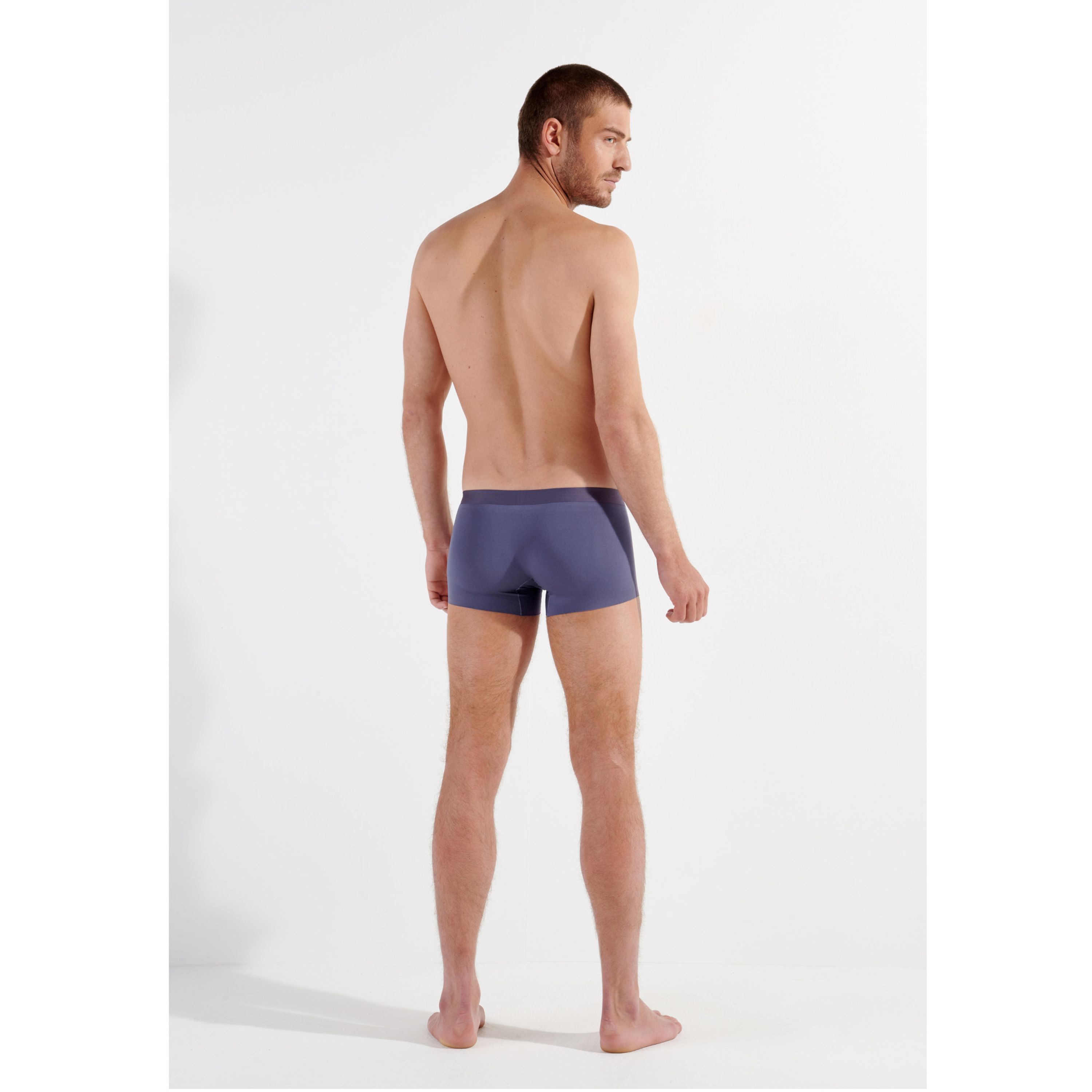 Мужские трусы боксеры серые HOM MODAL CLEAN CUT Comfort Boxer Briefs 402753_4000ZU фото 4