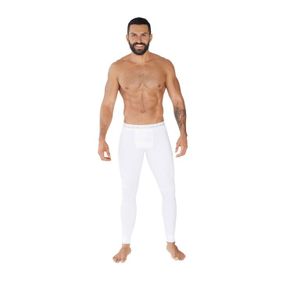 Фото Мужские легинсы белые Clever VISUAL LONG JOHNS 037301