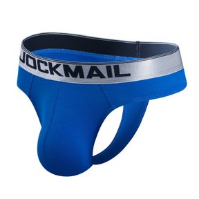 Фото Мужские трусы стринги синие JOCKMAIL JM1029-9
