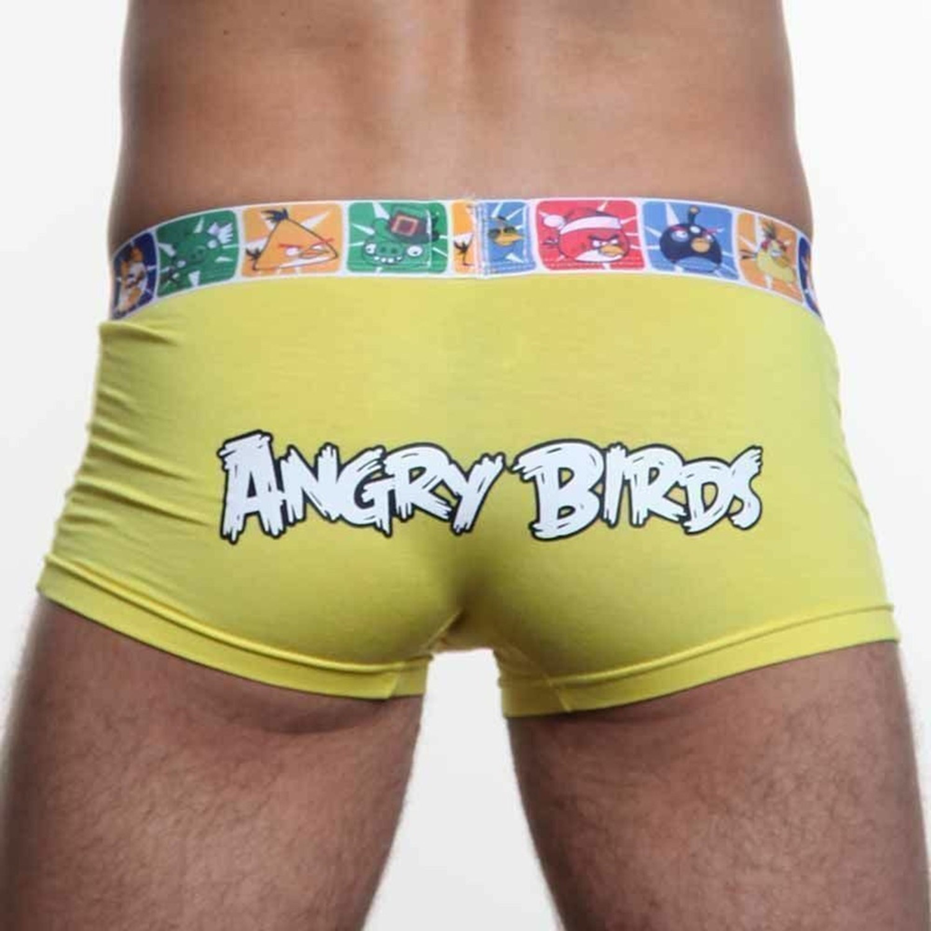 Мужские трусы боксеры желтые Angry Birds Yellow фото 4