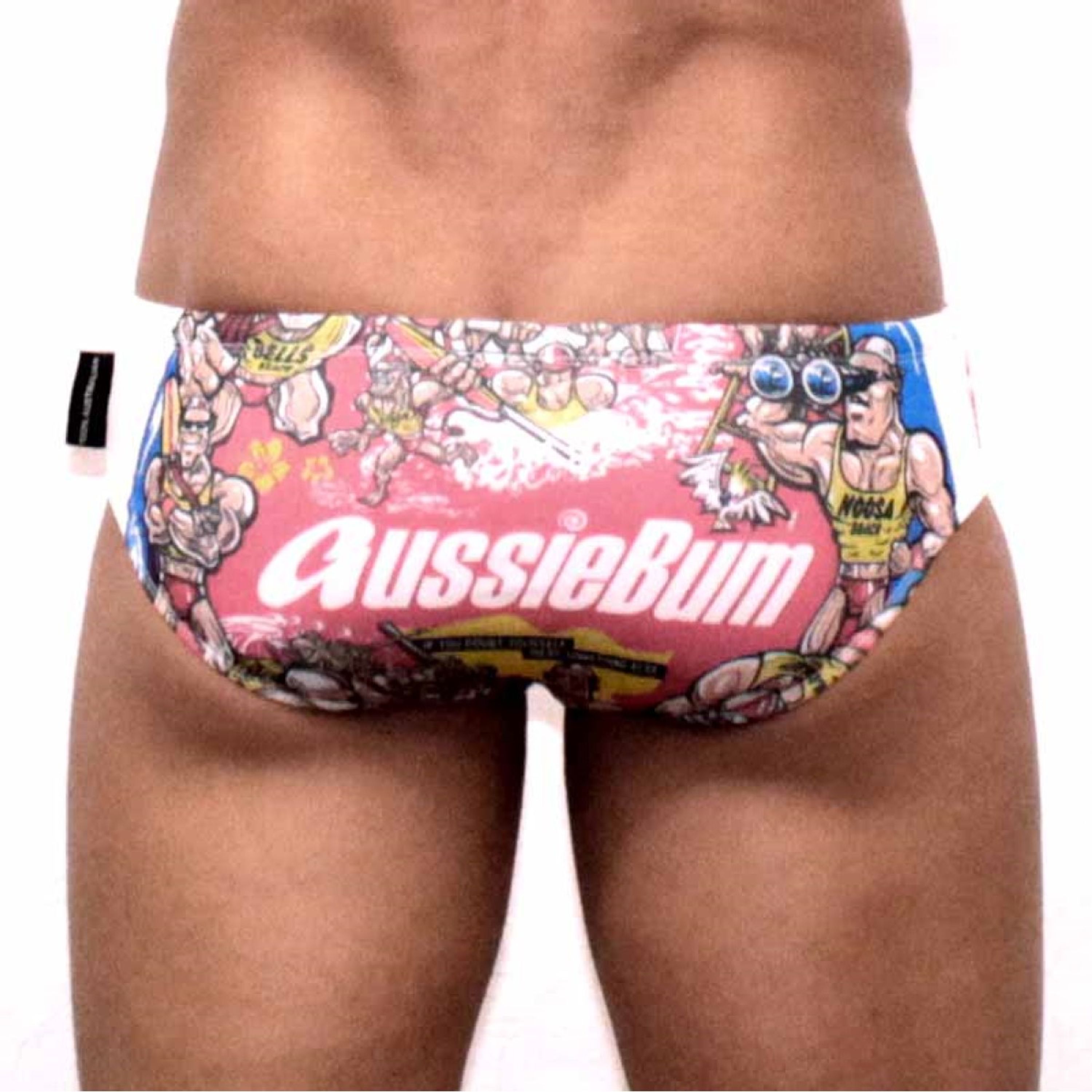 Мужские плавки с разноцветным принтом AussieBum 6622-5 фото 4