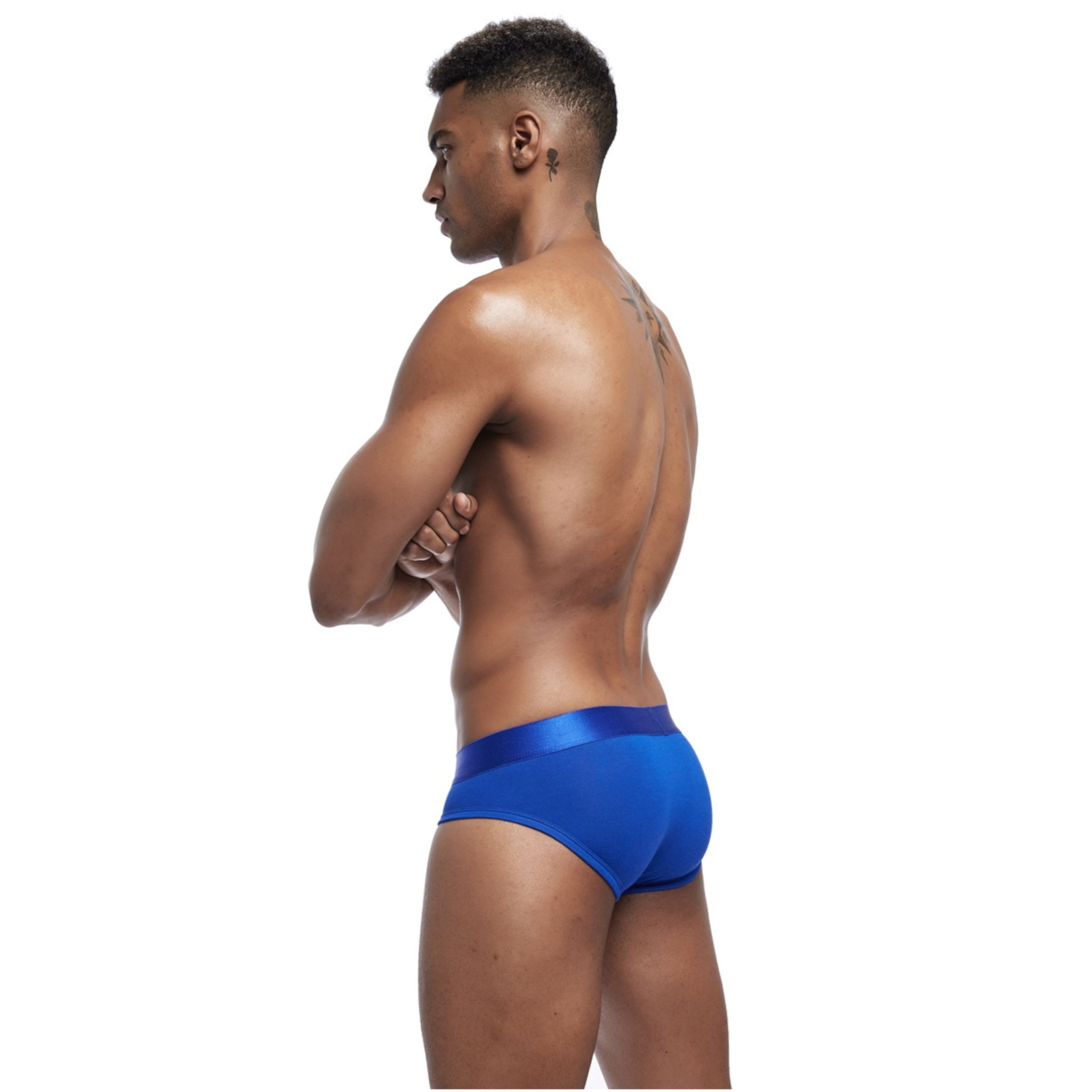 Мужские трусы брифы синие JOCKMAIL JM2034-9 фото 5