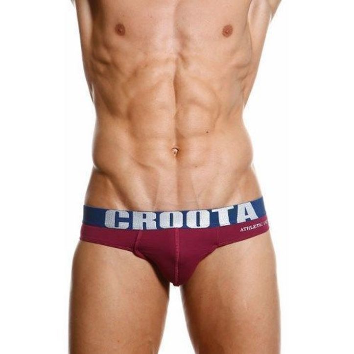  Мужские трусы слипы CROOTA Inner Sport Bikini Brief Purple 