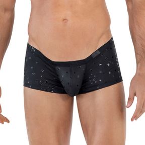 Фото Мужские трусы хипсы черные со звездочками Clever ILLUSION LATIN BOXER 163211