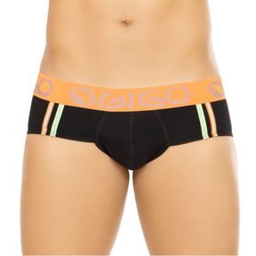 Фото Мужские трусы брифы черные Gigo Reflective Black