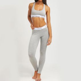 Фото Женский комплект серый топ и легинсы Calvin Klein Women Grey