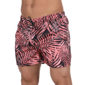 Фото Мужские шорты для плавания розовые с принтом DOREANSE 3813 Kroton