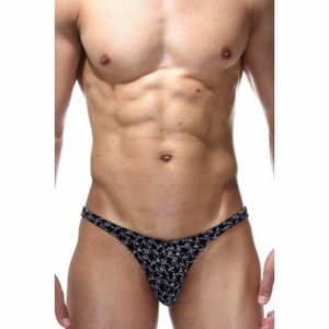 Фото Трусы мужские слипы черные с принтом DARKZONE DZN6441