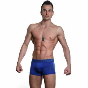 Фото Мужские трусы боксеры синие Emporio Armani Eagle Blue Boxer