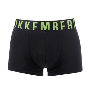 Фото Мужские трусы хипсы черные с салатовыми буквами Bikkembergs MIX COLOR FLUO BKK1UTR16SI