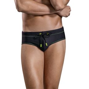 Фото Мужские плавки черные Clever Moda MALIBU SWIMSUIT BRIEF 166511