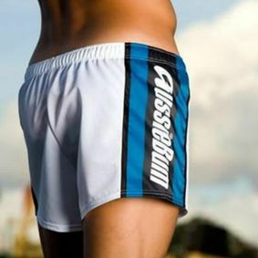 Фото Мужские плавательные шорты Aussiebum Beach Short Navy Stripe