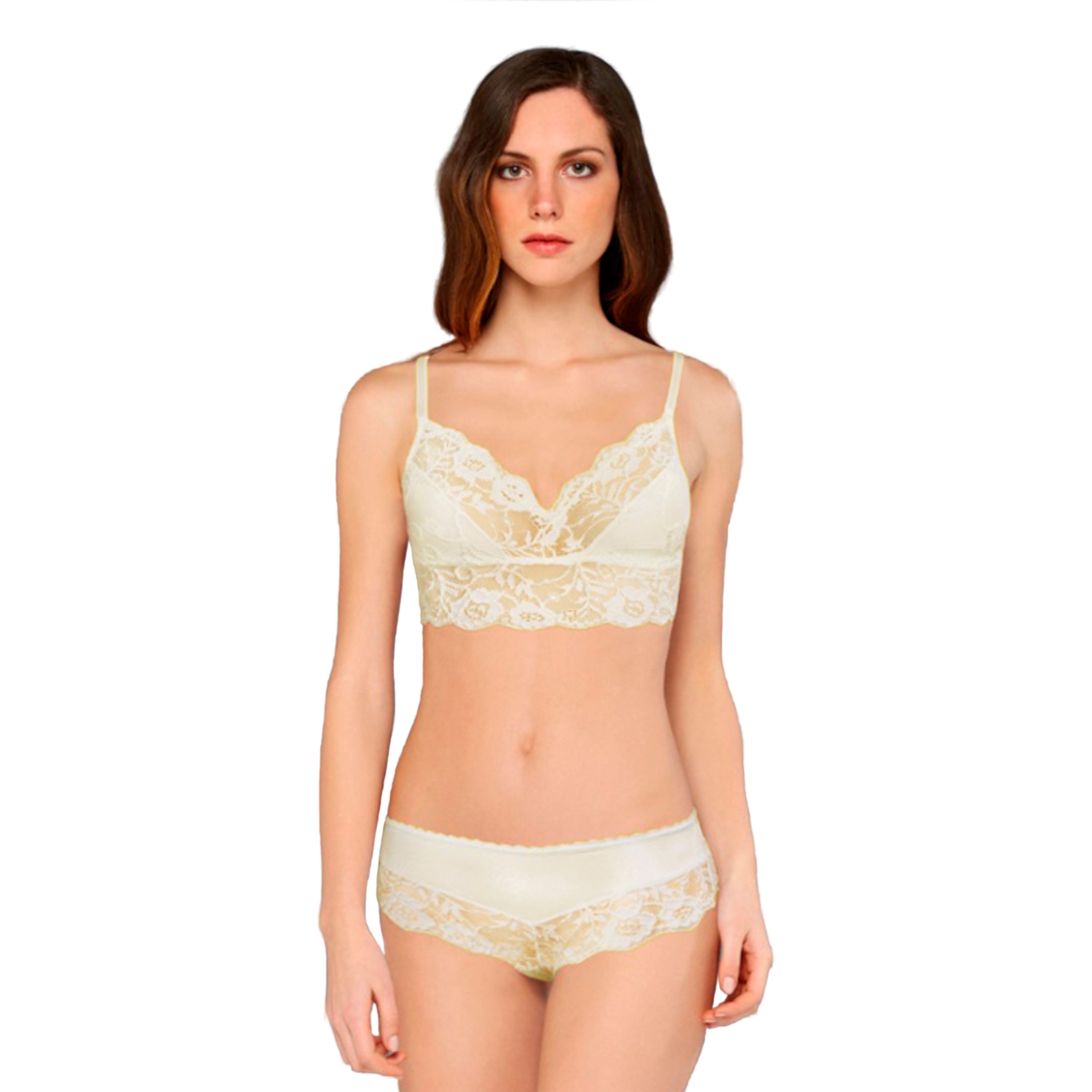 Женский комплект: бюстгалтер и слипы бежевые Doreanse 12432 фото 1