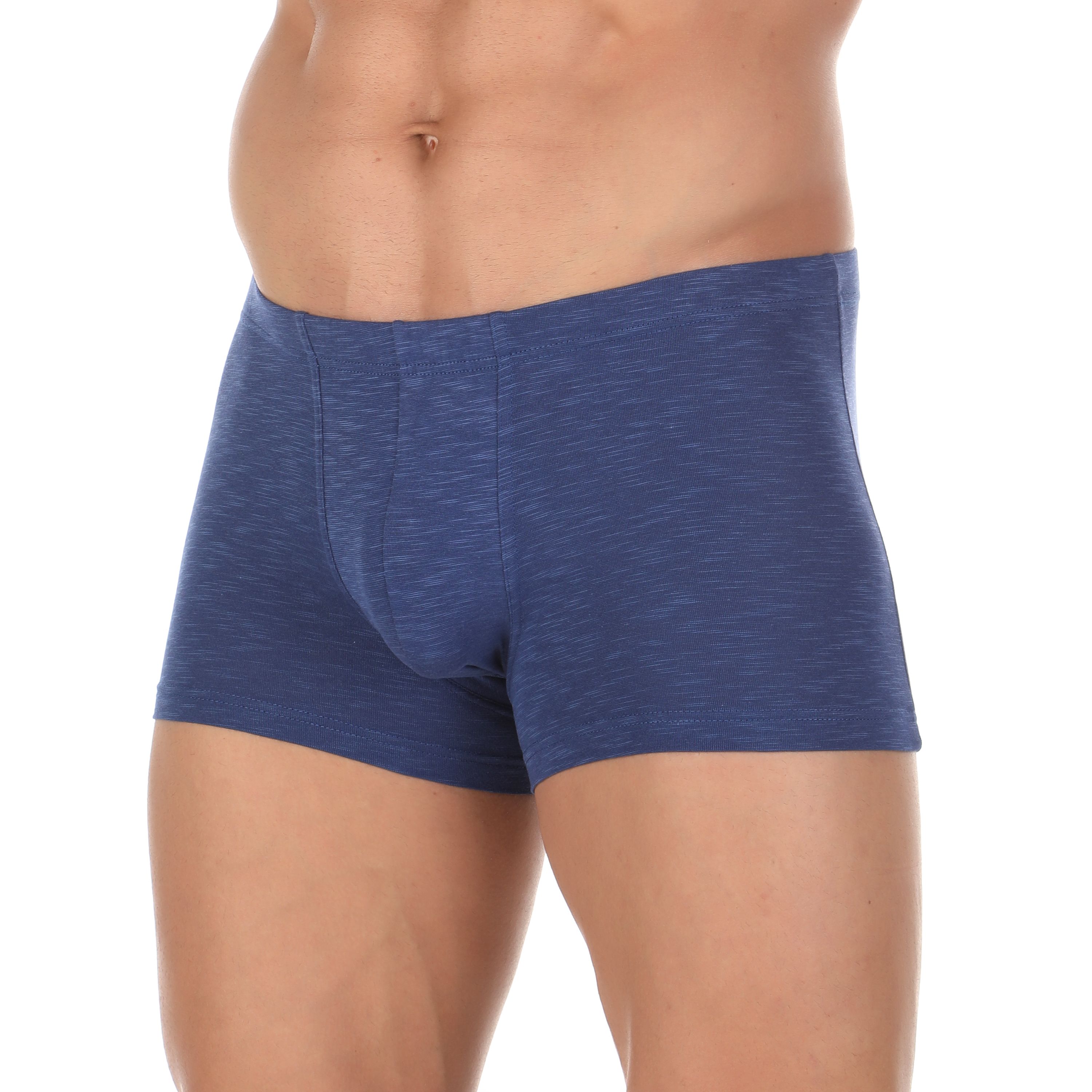 Мужские трусы боксеры темно-синие меланж BALDESSARINI 90015/5025 621 фото 1