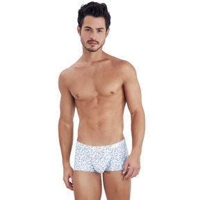Фото Мужские трусы хипсы голубые с принтом Clever FIGURE TRUNKS 145807