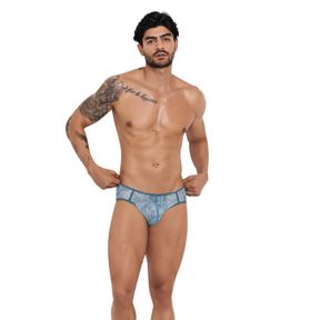 Фото Мужские трусы джоки серые с принтом Clever AVALON JOCKSTRAP 121612