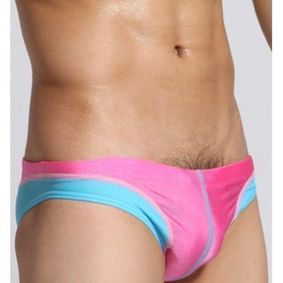 Фото Мужские плавки брифы hjpjdst Seobean Seaside Pink Brief