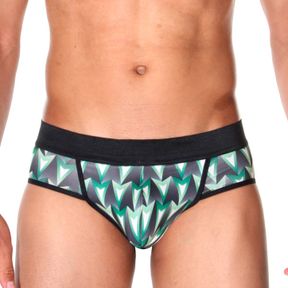 Фото Мужские трусы джоки серые с принтом Cosmos Colors CP50_PBG