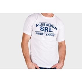Фото Мужская футболка белая AussieBum White Surf League