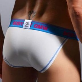 Фото Мужские трусы танга GMW Tanga White