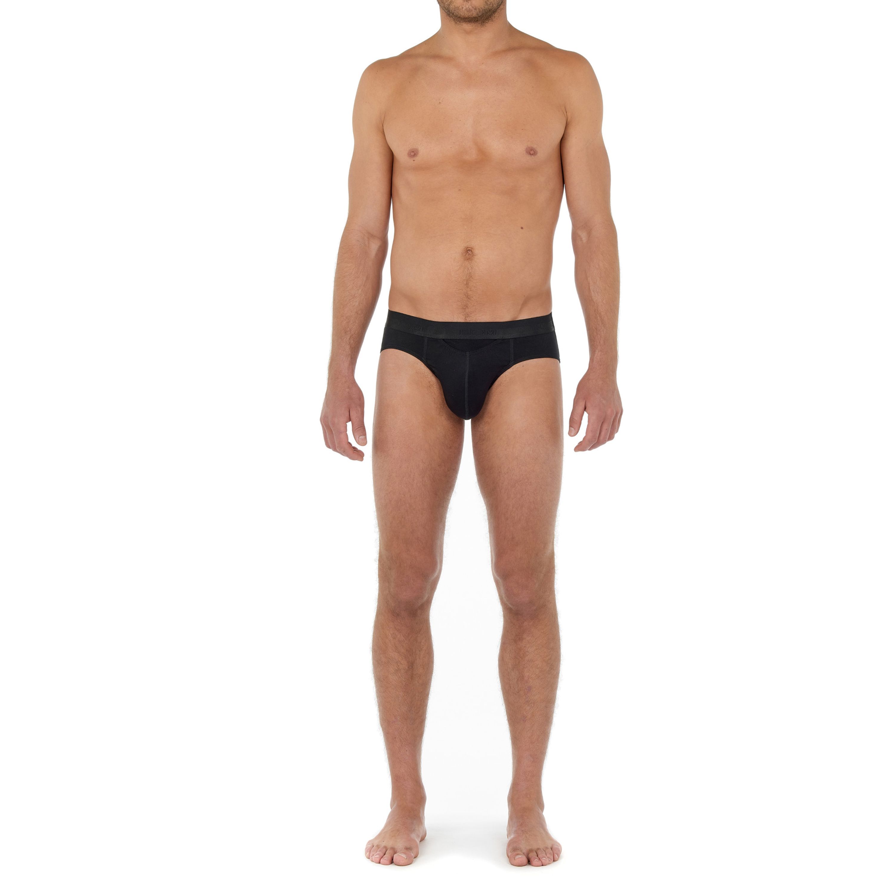 Мужские трусы брифы черные HOM HO1 Mini Briefs HO1 359521_400004 фото 2