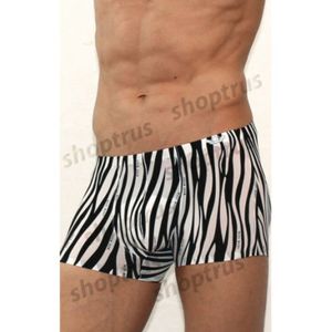 Фото Мужские трусы боксеры с принтом "зебра" BANI